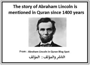 The Story Of Abraham Lincoln From The Quran