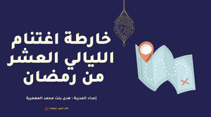 Map Of Seizing The Ten Nights Of Ramadan