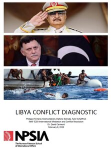 LIBYA CONFLICT DIAGNOSTIC
