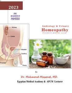 7. Andrology & Urinary Homoeopathy Dr.Massoud Notes