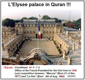 L'Elysee palace in Quran