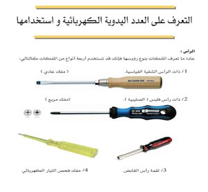 التعرف على العدد اليدوية الكهربائية واستخدامها