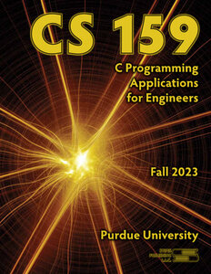 PURD CS 159 C Programming for Engineers