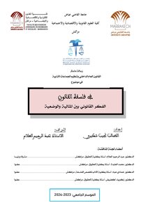 في فلسفة القانون ، الفكر القانوني بين المثالية والوضعية