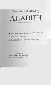 Towards Understanding ahadith