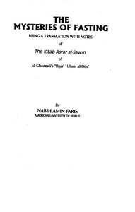 THE MYSTERIES OF FASTING