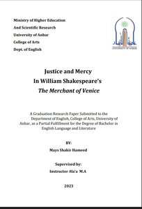 Justice and Mercy in Shakespeare's play (The Merchant of Venice)