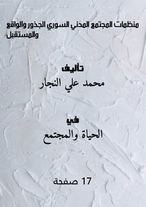 منظمات المجتمع المدني السوري الجذور والواقع والمستقبل
