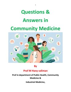 questions & answers in community medicine