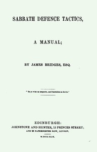 Sabbath Defence Tactics: a manual