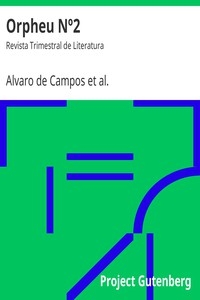 Orpheu Nº2 Revista Trimestral de Literatura