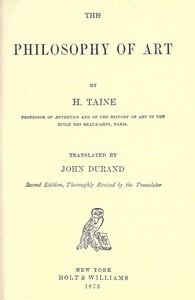 The Philosophy of Art