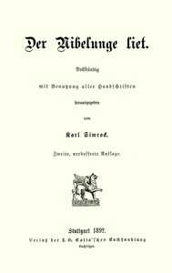 Der Nibelunge Liet