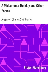 A Midsummer Holiday and Other Poems