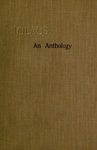 Ioläus: An Anthology of Friendship