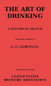 The Art of Drinking: A Historical Sketch