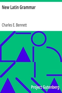 New Latin Grammar