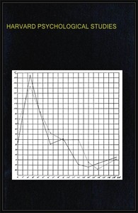 Harvard Psychological Studies, Volume 2