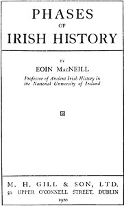 Phases of Irish History