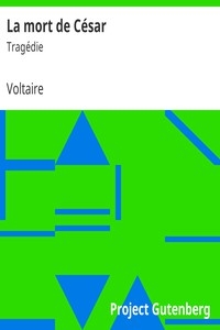 La mort de César: Tragédie