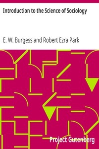 Introduction to the Science of Sociology