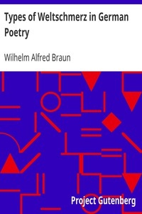 Types of Weltschmerz in German Poetry