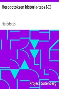 Herodotoksen historia-teos I-II