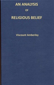 An analysis of religious belief