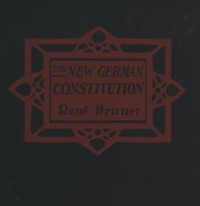 The New German Constitution