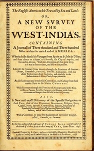 The English-american, His Travail By Sea And Land: Or, A New Survey Of The West-india's