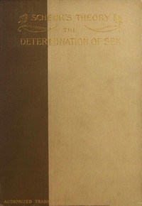 Schenk's Theory: The Determination of Sex
