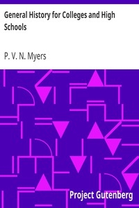 General History for Colleges and High Schools