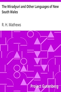The Wiradyuri and Other Languages of New South Wales