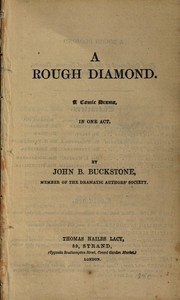 A Rough Diamond: A Comic Drama in One Act