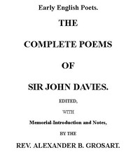 The Complete Poems of Sir John Davies. Volume 2 of 2.