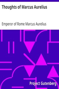 Thoughts of Marcus Aurelius