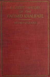A Short History of the Fatimid Khalifate