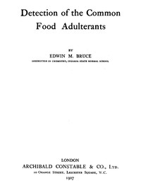 Detection of the Common Food Adulterants
