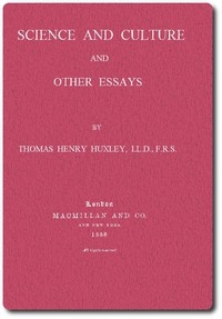 Science And Culture, And Other Essays
