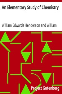 An Elementary Study of Chemistry