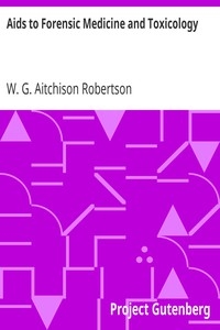 Aids to Forensic Medicine and Toxicology
