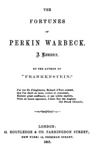 The Fortunes of Perkin Warbeck: a romance