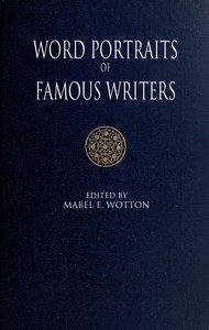 Word Portraits of Famous Writers
