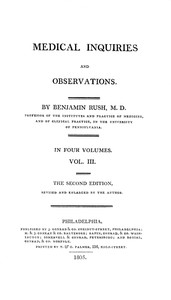 Medical Inquiries and Observations, Vol. 3 The Second Edition, Revised and Enlarged by the Author