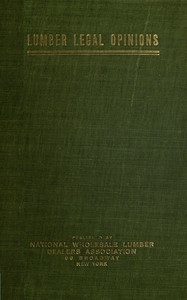 Lumber Legal Opinions