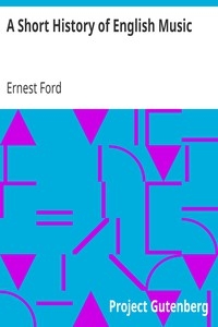 A Short History of English Music