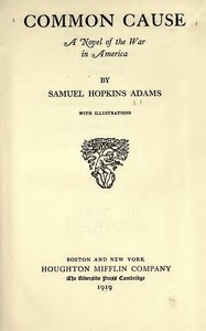 Common Cause: A Novel of the War in America