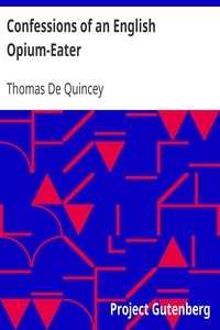 Confessions of an English Opium-Eater
