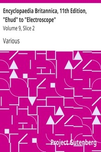 Encyclopaedia Britannica, 11th Edition, 