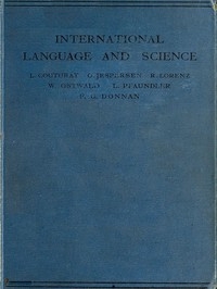 International Language and Science Considerations on the Introduction of an International Language into Science